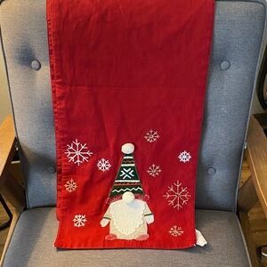 World, market Christmas gnome table runner